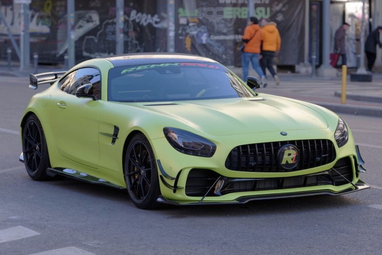 CAR SPORTS VEHICLE MODERN MERCEDES
