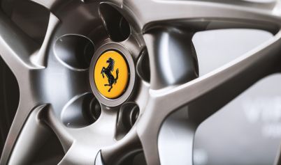 FERRARI CAR TIRE TIRES MACRO