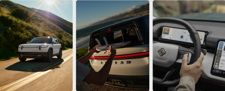 Rivian R2 Haptic Halo Controls