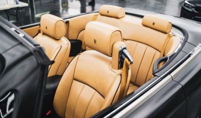 ROLLS ROYCE LEATHER SEATS