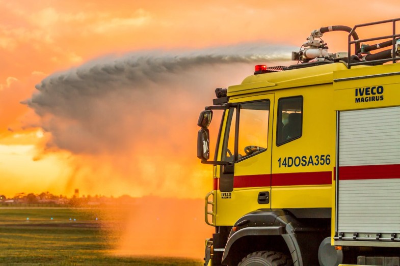 YELLOW FIRETRUCK