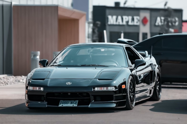 BLACK ACURA NSX